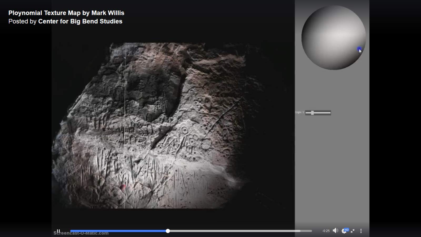 Willis Texture Map Video Screen Shot